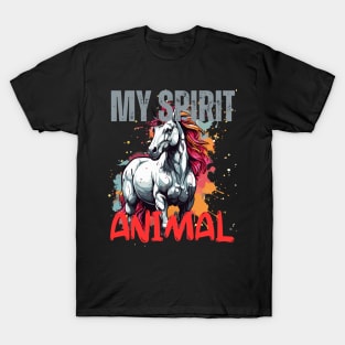 Unicorn Spirit Animal T-Shirt